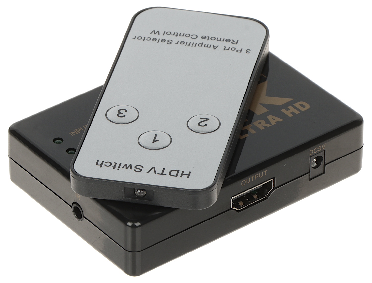 Hdmi-videoschalter Sw-3/1-ir-4k