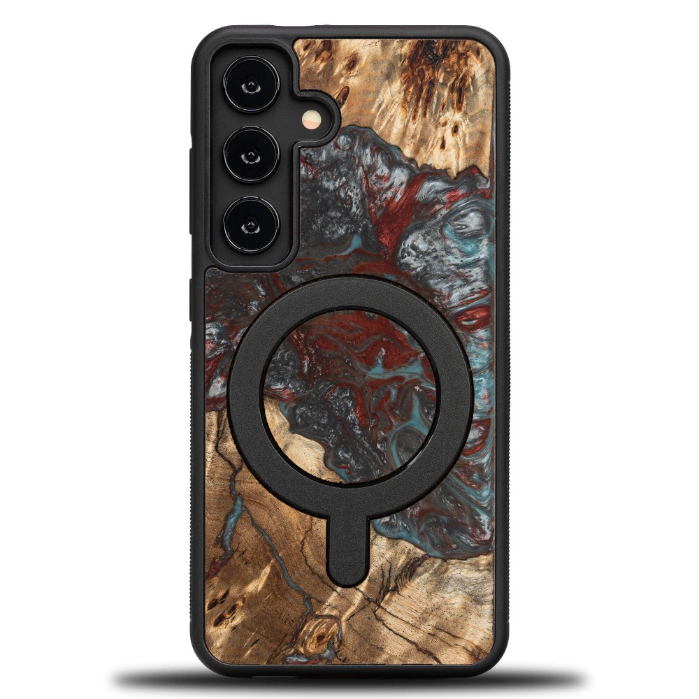 Bewood Unique Hülle Für Samsung Galaxy S24 – Planeten – Pluto Mit Magsafe