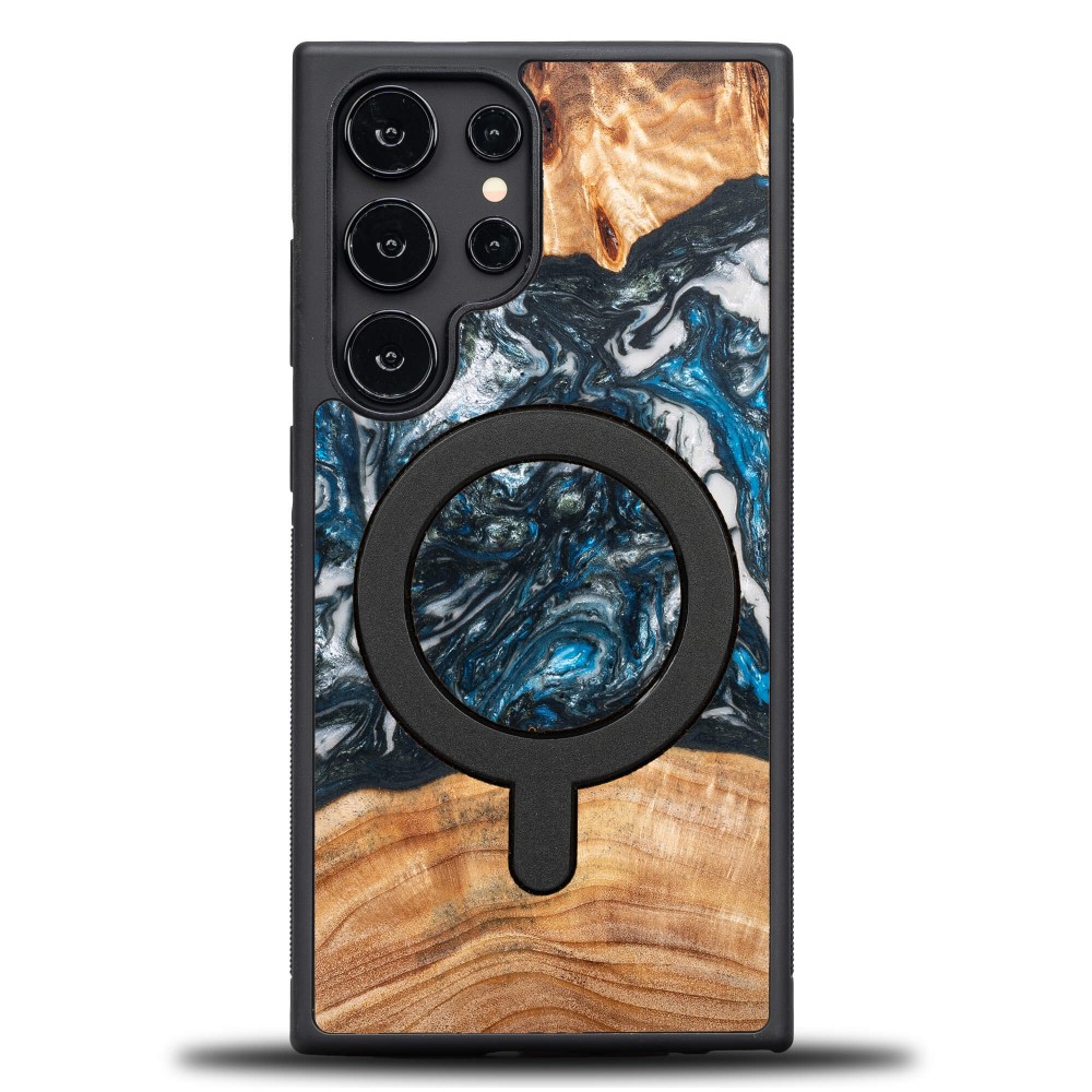 Bewood Unique Case Für Samsung Galaxy S24 Ultra – Planeten – Erde Mit Magsafe