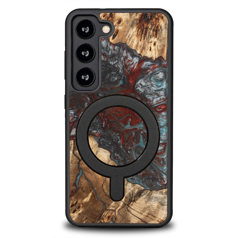 Bewood Unique Hülle Für Samsung Galaxy S23 – Planeten – Pluto Mit Magsafe