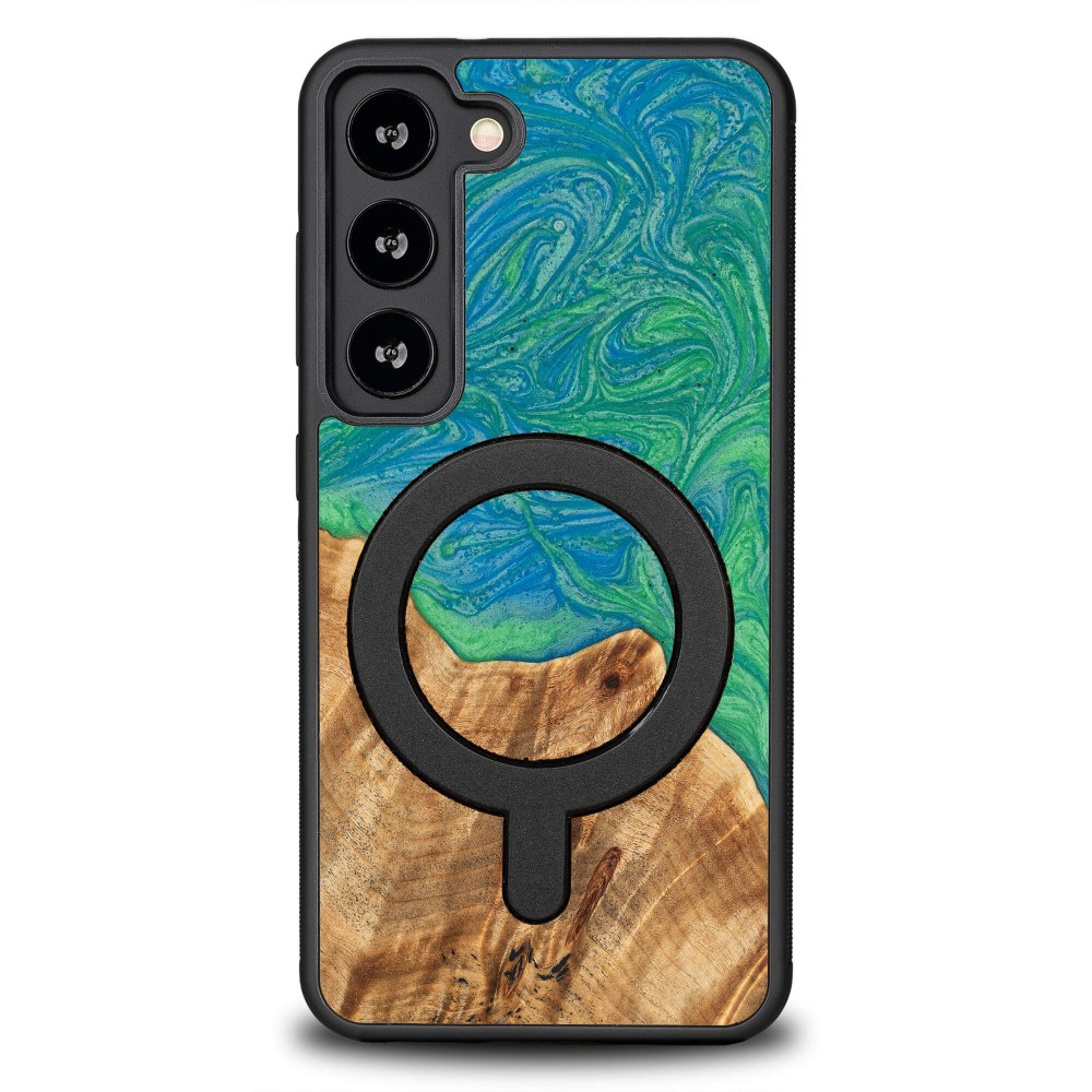 Bewood Unique Hülle Für Samsung Galaxy S23 - Neons - Tokyo Mit Magsafe