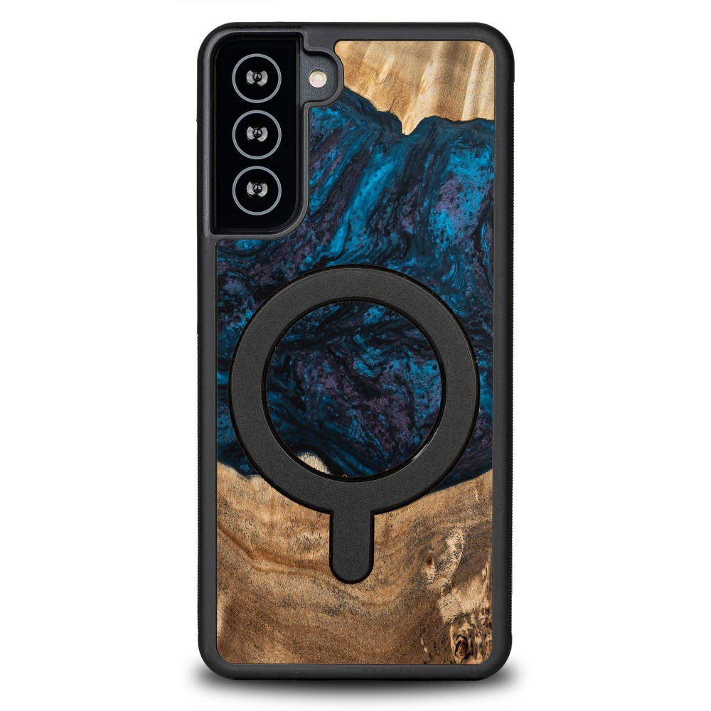 Bewood Unique Hülle Für Samsung Galaxy S21 Fe – Planeten – Neptun Mit Magsafe