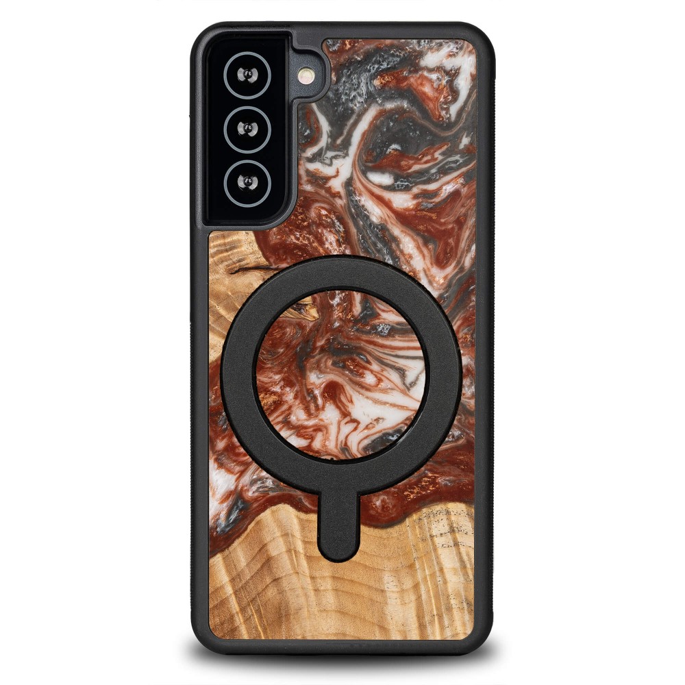 Bewood Unique Hülle Für Samsung Galaxy S21 Fe – Planeten – Venus Mit Magsafe