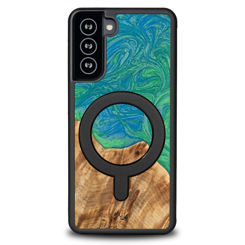 Bewood Unique Hülle Für Samsung Galaxy S21 Fe – Neons – Tokyo Mit Magsafe