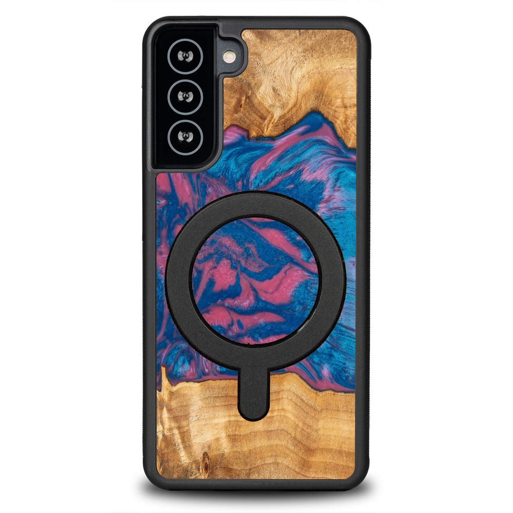 Bewood Unique Hülle Für Samsung Galaxy S21 Fe – Neons – Vegas Mit Magsafe