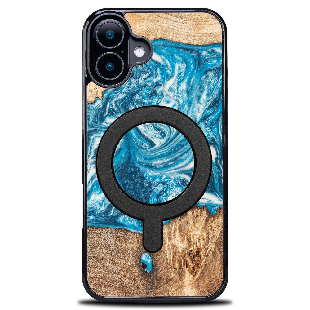 Bewood Unique Hülle Für Iphone 16 – Planeten – Uranus Mit Magsafe