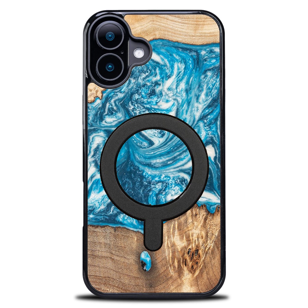 Bewood Unique Hülle Für Iphone 16 Plus – Planeten – Uranus Mit Magsafe