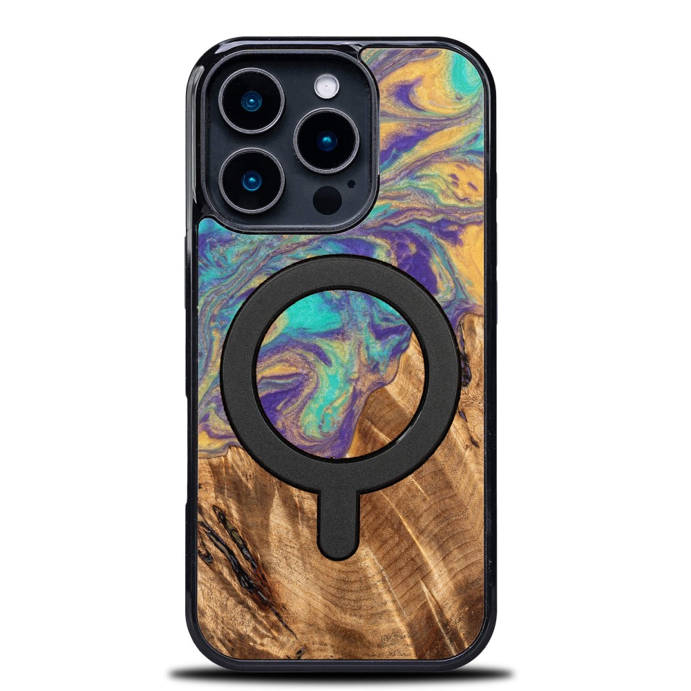 Bewood Unique Case Für Iphone 16 Pro – Planeten – Merkur Mit Magsafe