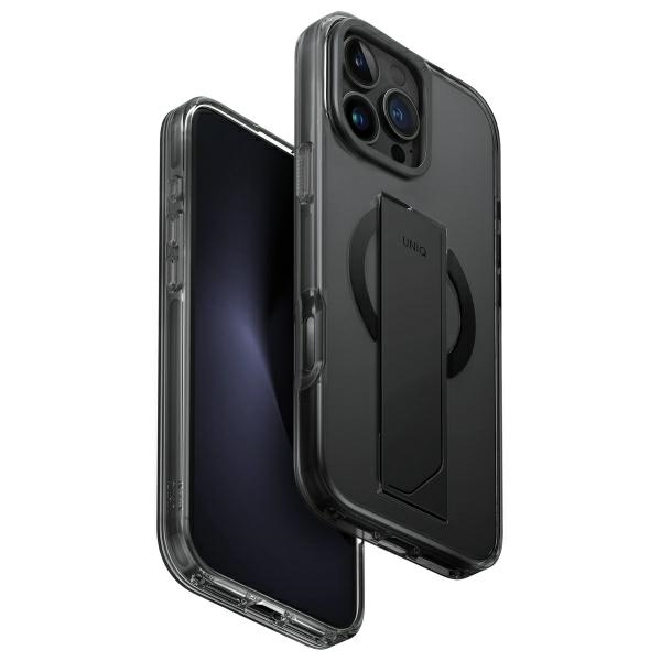 Uniq Heldro Max Iphone 16 Pro Max 6,9" Magclick Ladehülle Schwarz/vapor Smoke