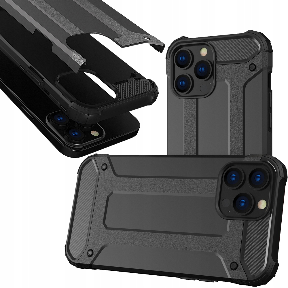 Hybrid Armor Iphone 13 Pro Max Schwarz