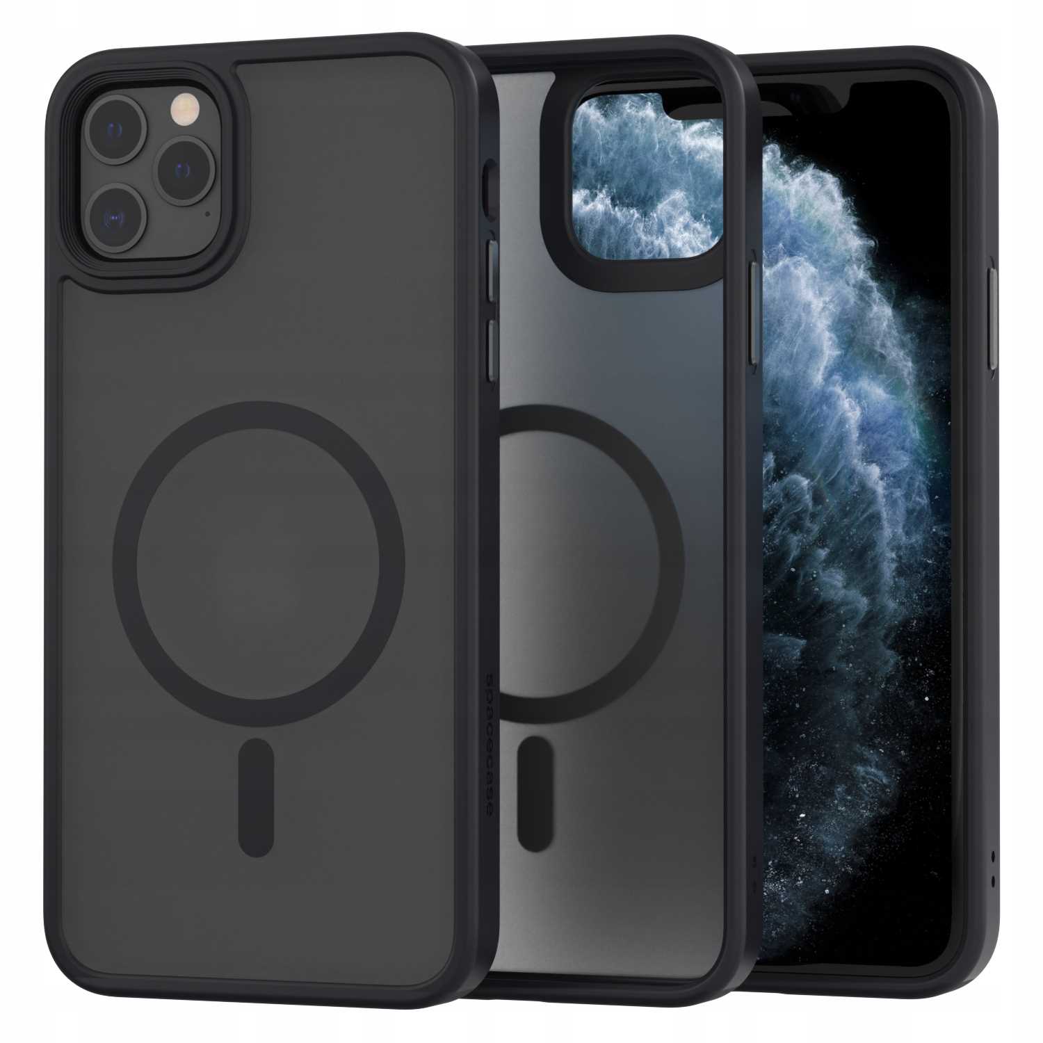 Spacecase Hybrid Mag Iphone 11 Pro Max Schwarz