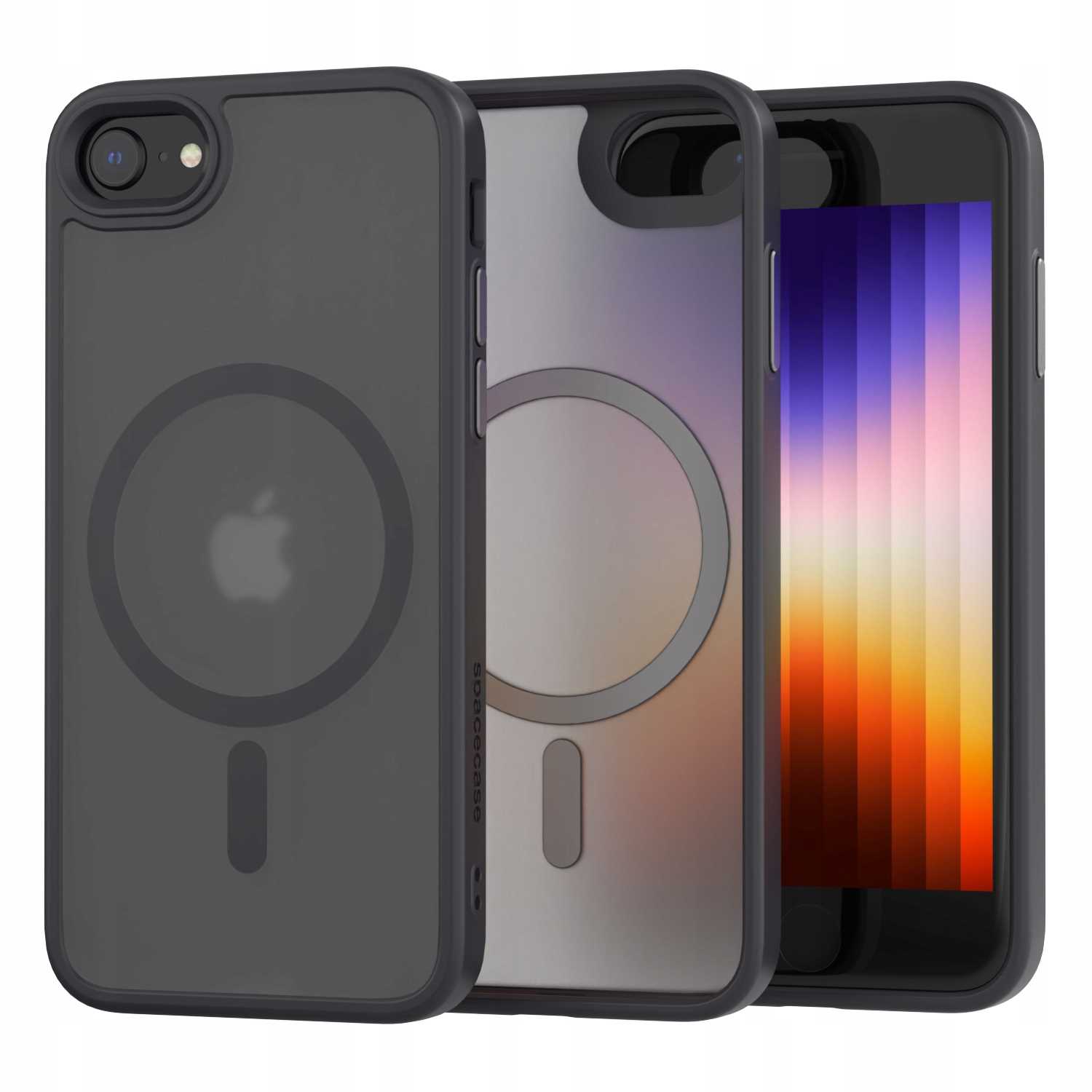Spacecase Hybrid Mag Iphone 7/8/se Schwarz