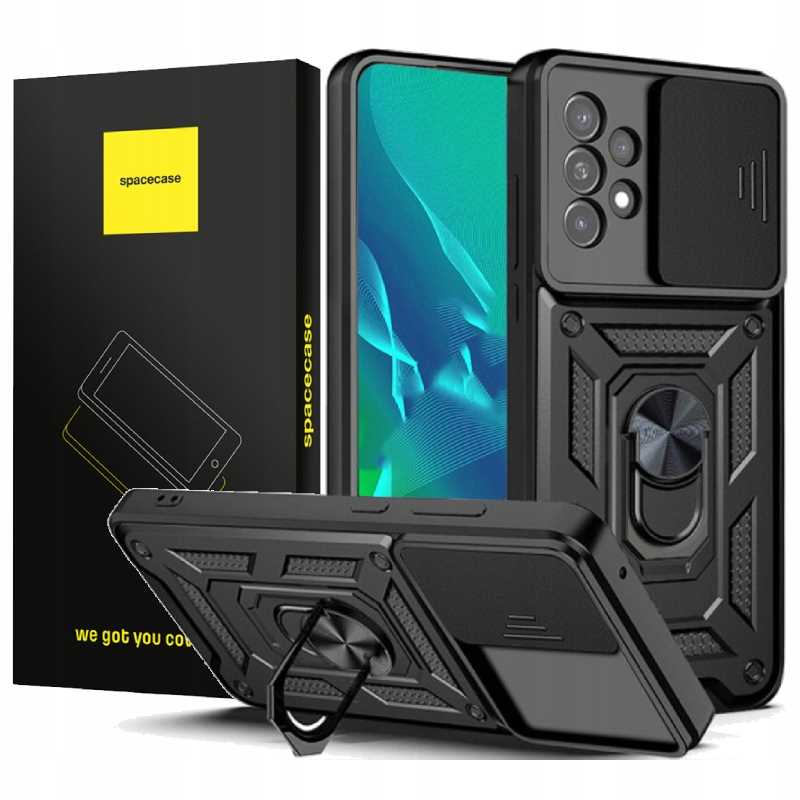 Spacecase Camring Galaxy A33 5g Schwarz