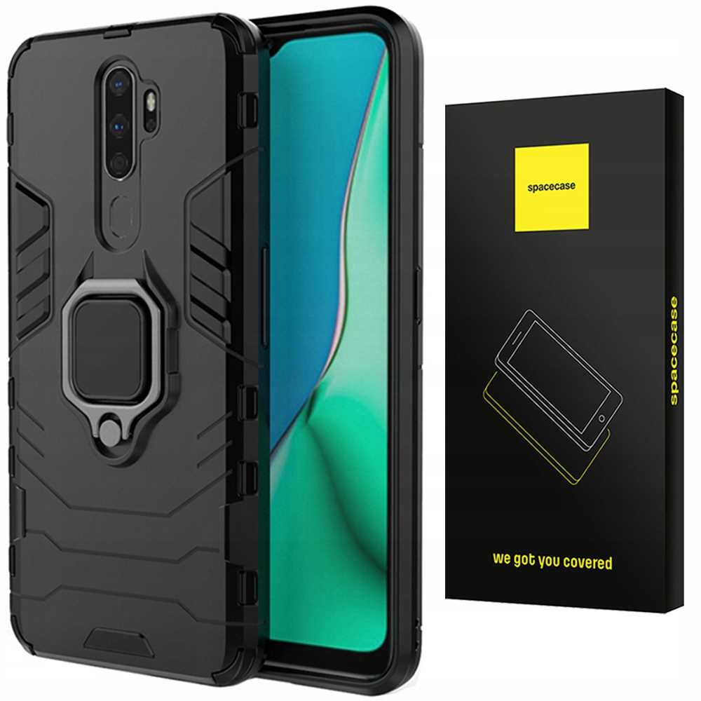 Spacecase X-ring Oppo A5/a9 2020 Schwarz