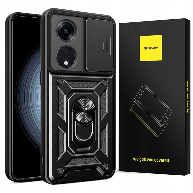 Spacecase Camring Oppo A98 5g Schwarz