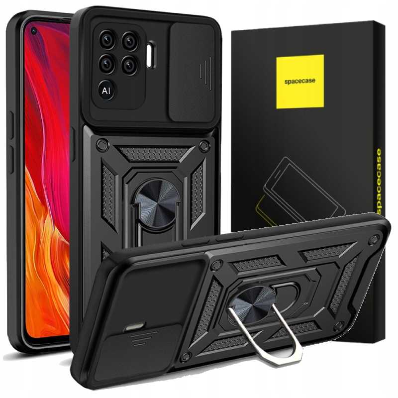 Spacecase Camring Oppo Reno 5 Lite Schwarz