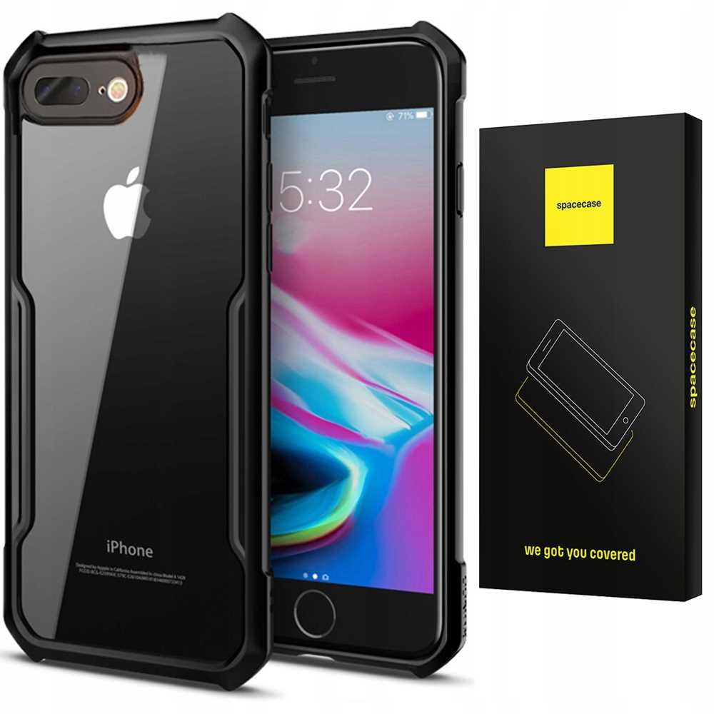 Spacecase Beetle Iphone 7/8 Plus Schwarz