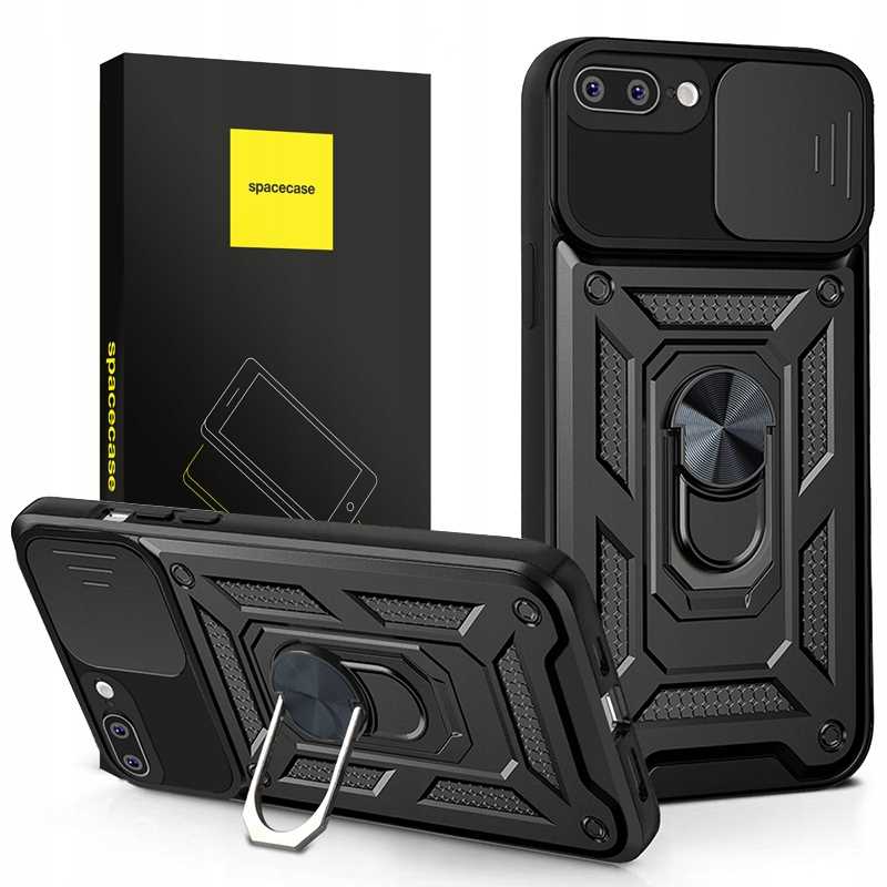 Spacecase Camring Iphone 7/8 Plus Schwarz