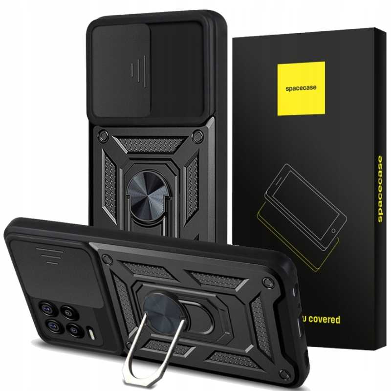 Spacecase Camring Realme 8/8 Pro Schwarz
