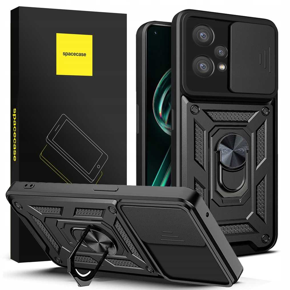 Spacecase Camring Realme 9/9 Pro+ Schwarz