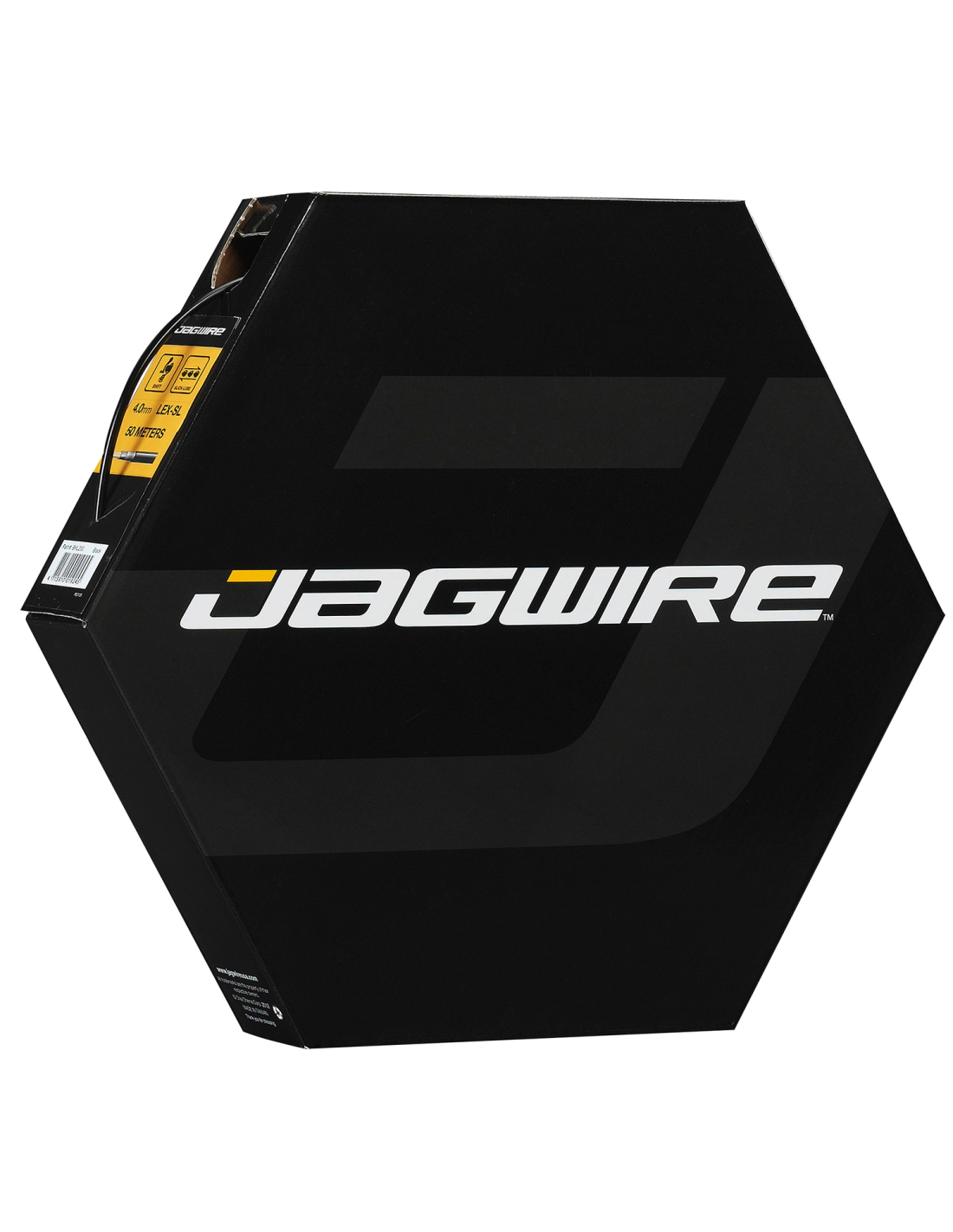 Jagwire Schaltzuggehäuse Schwarz Gefettet