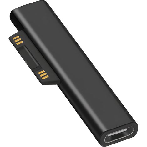 Usb-c-ladeanschluss Für Microsoft Surface, Kompatibel Mit Surface Pro 7/6/5/4/3, Go 3/2/1, Laptop 4/3/2/1, Integrierter Hardwareschutz