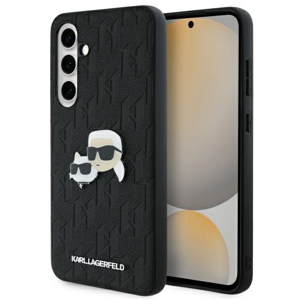 Karl Lagerfeld Klhcs24fepgklkcpk Sam S24 Fe S721 Schwarz/schwarz Hartschalenkoffer Monogram Karl&chaoupette Kopfnadel
