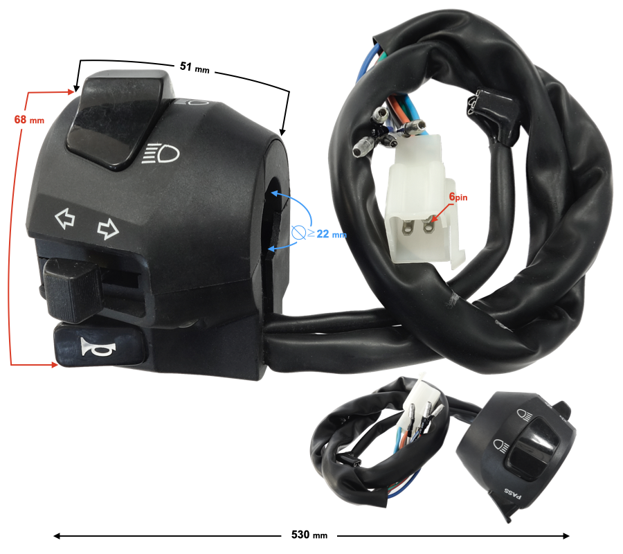 Linker Kombinationsschalter Für Fr 2 Moped
