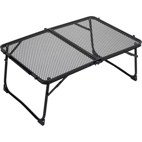 Klappbarer Picknicktisch Mit Netzgewebe, 60 X 40 Cm, Tragbarer Outdoor-tisch Zum Angeln, Für Terrasse, Grillen, Reisen, Garten, Auto Und Camping