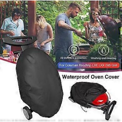 Robuste Grillabdeckung, Kompatibel Mit Coleman Roadtrip Lxx/lxe/285 Grills, 210d Ganzjahres-wasserschutzabdeckung (90 X 55 X 27 Cm)