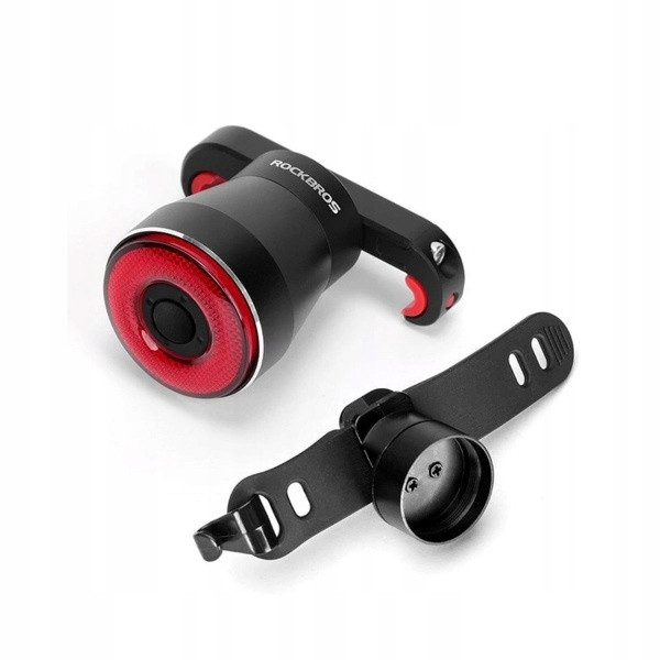 Rockbros Tl907q50 Led Usb-rücklicht Mit Bremslicht Für Sattelstütze Oder Sattel