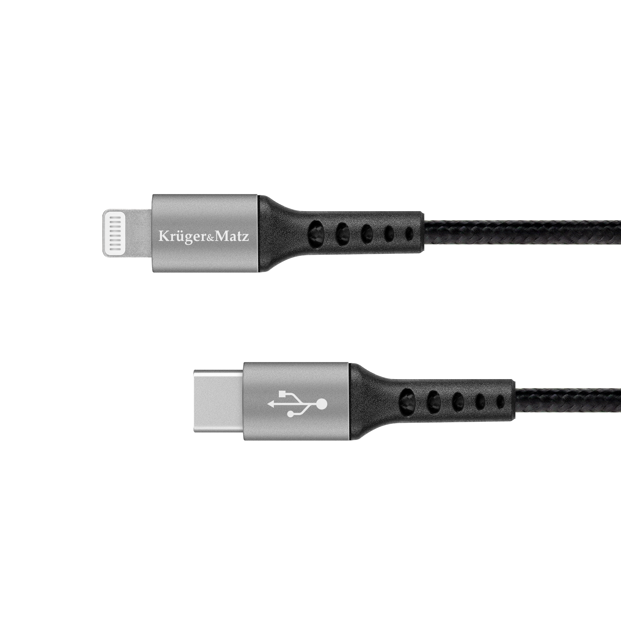 Usb-c Lightning Mfi Iphone-kabel 1m 15w Krugermatz