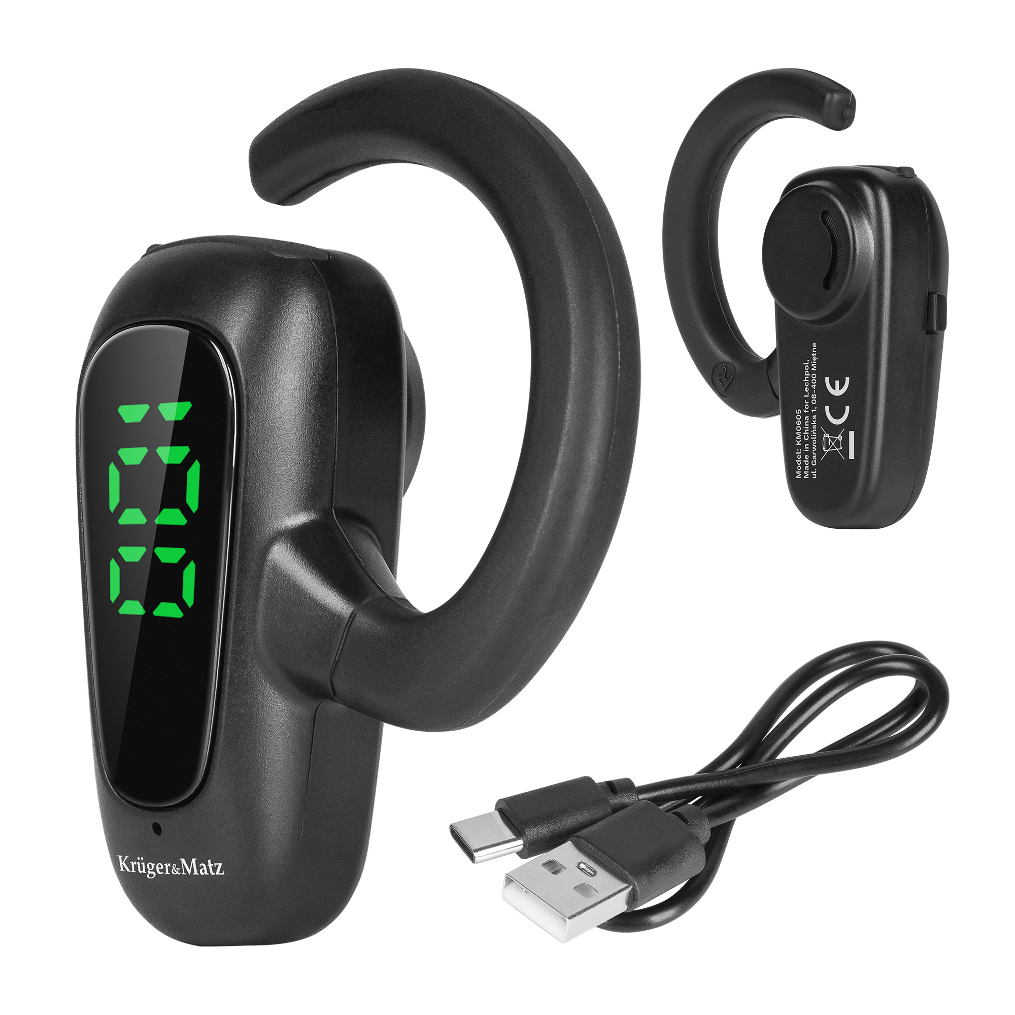 Kabelloser Bluetooth-kopfhörer Kruger&matz K18