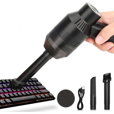 Leistungsstarker, Wiederaufladbarer Mini-tastatur-staubsauger Für Computer, Tragbarer, Kabelloser Staubsauger, Ideales Reinigungsgerät Für Staub Und Tropfen Auf Laptops Und Autos