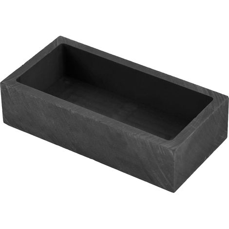 Graphit-gussformen, 1 Kg, Hitzebeständig Bis 2000 Grad, Hochreine Metallgießereiform Für Gold, Silber, Kupfer, Aluminium Und Messing (schwarz)