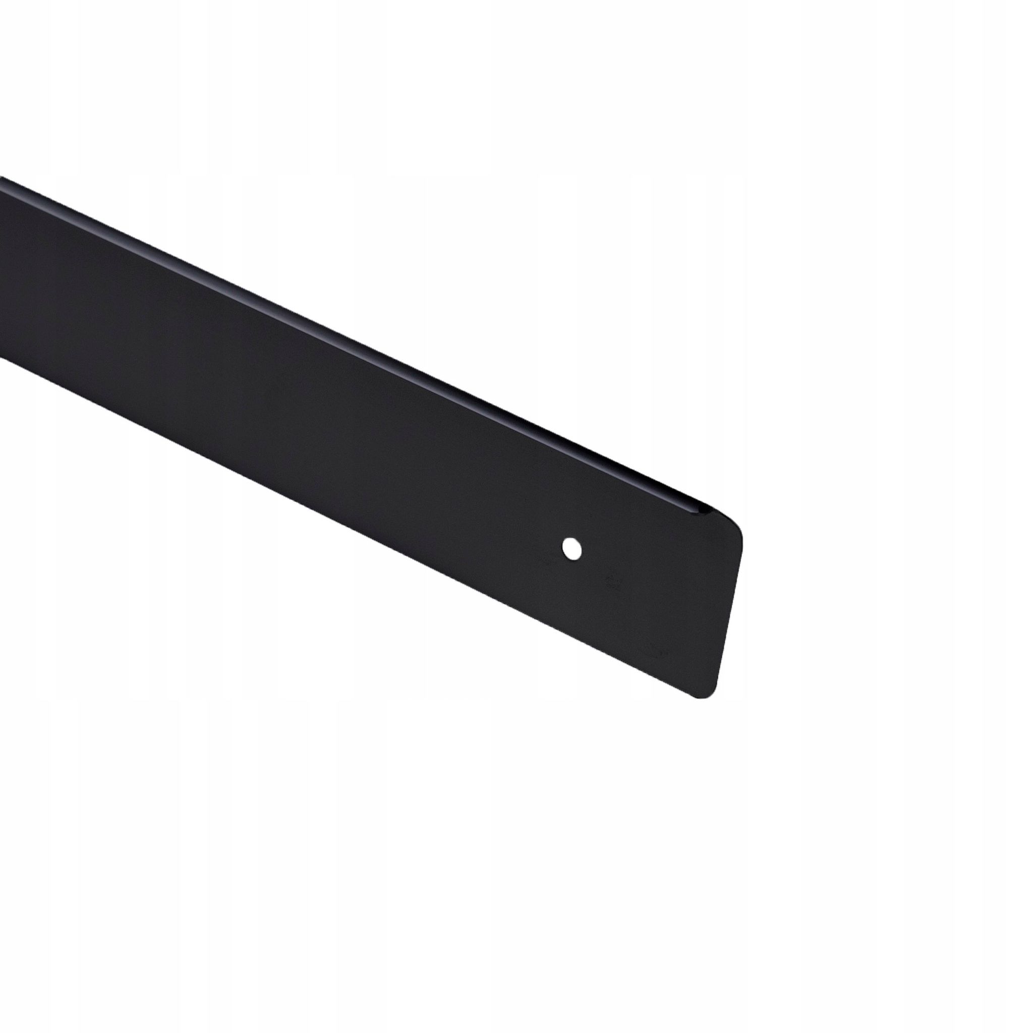 Linke Seitenleiste Für Egger-arbeitsplatten, 38 Mm, 60 Cm, Mattschwarz
