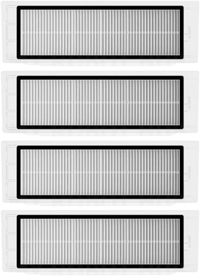 Lot De 4 Filtres Hepa Pour Aspirateurs Xiaomi Roborock S6 S5 Max S60 S65 S5 S50 S55 E25 E35