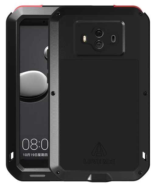 Mei Powerful Huawei Mate 10 Armor Case Schwarz