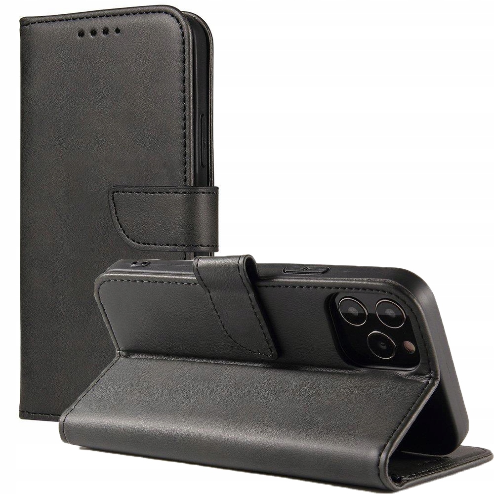 Elegante Schutzhülle Mit Klappe Und Standfunktion Für Das Honor Magic 3 In Schwarz (magnet Case)