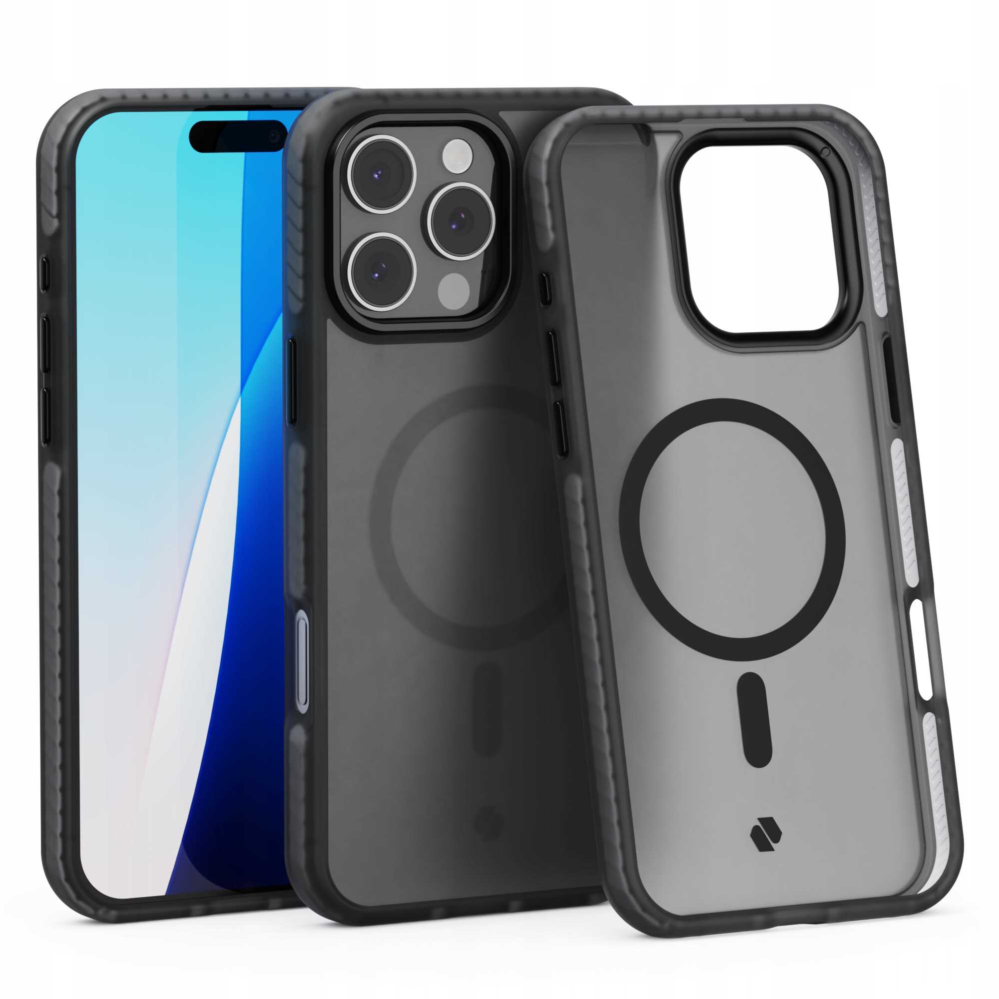 Spacecase Hybrid Fusion Mag Iphone 16 Pro Max Schwarz