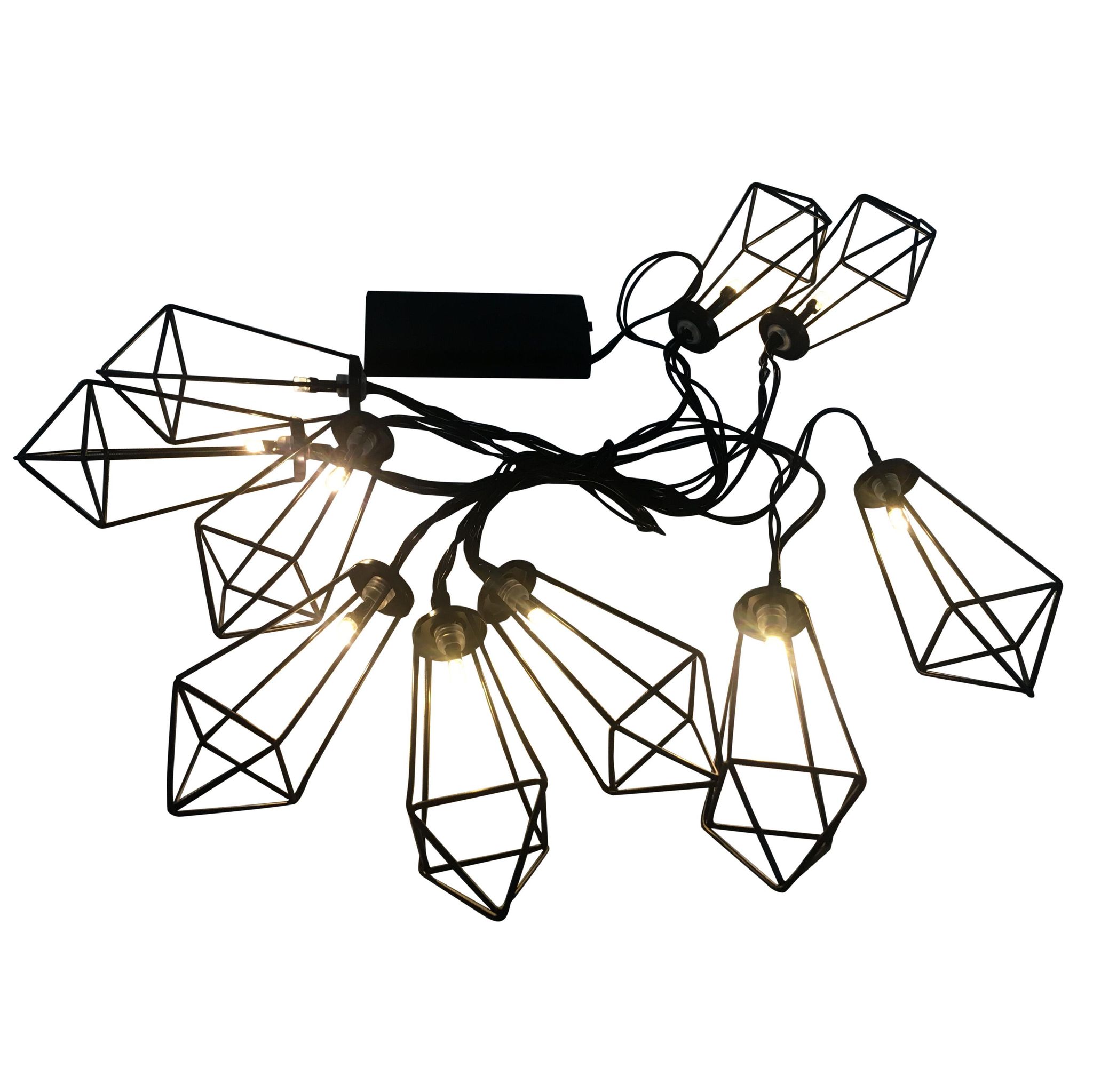 Batteriebetriebene Led-gartengirlande Alborgi Goldlux 312891