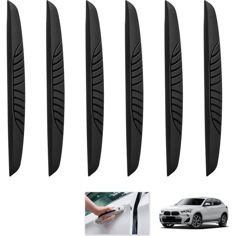 6-teiliges Autotürschutz-set, Antikollisionsleiste, Kratzfeste Und Wasserdichte Selbstklebende Pvc-streifen, Für Türkanten, Rückspiegel, Stoßstangen, Kompatibel Mit Suvs, Limousinen Und Nutzfahrzeugen