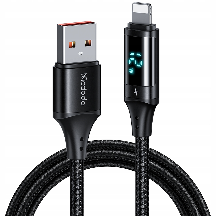 Mcdodo-kabel Mit Display, Usb-lightning, 36 W, 1 M, Für Iphone X, 11, 12, 13, 14