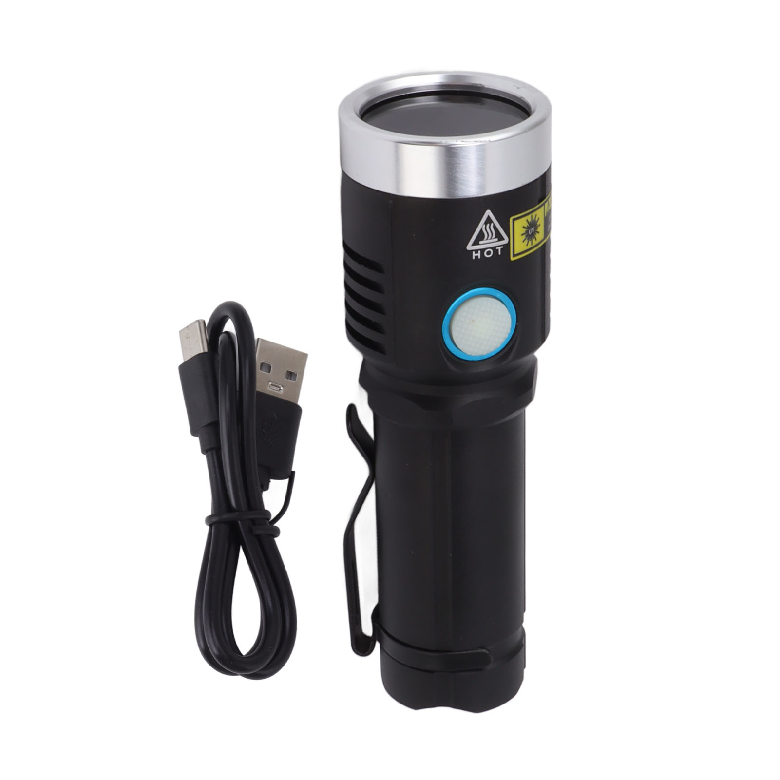 20-w-led-ultraviolett-taschenlampe (365 Nm), Usb-aufladbar, Zur Erkennung Von Haustierurin (hund, Katze), Zum Trocknen Von Harz Und Zum Entfernen Von Eingetrockneten Flecken