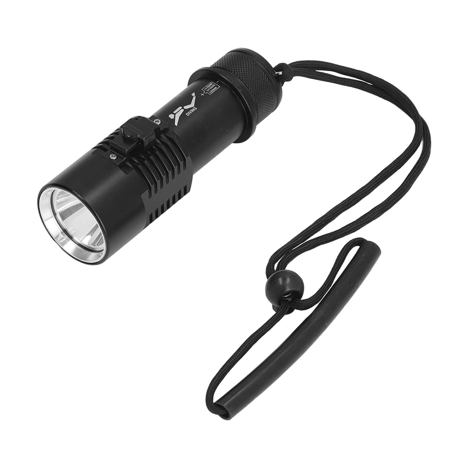 5000 Lm Tauchlampe Mit Magnetschalter, Tragbare Taucherlampe Wasserdicht Ipx8 Bis 100 Meter.