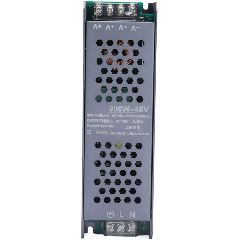 Led-schaltnetzteil, Magnetischer Lichttransformator, Langer Schwarzer Led-streifen 48 V Ac 180–250 V