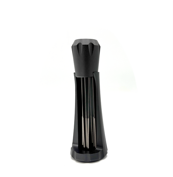 Kaffeespender Needle + Ständer, Griff – Schwarz
