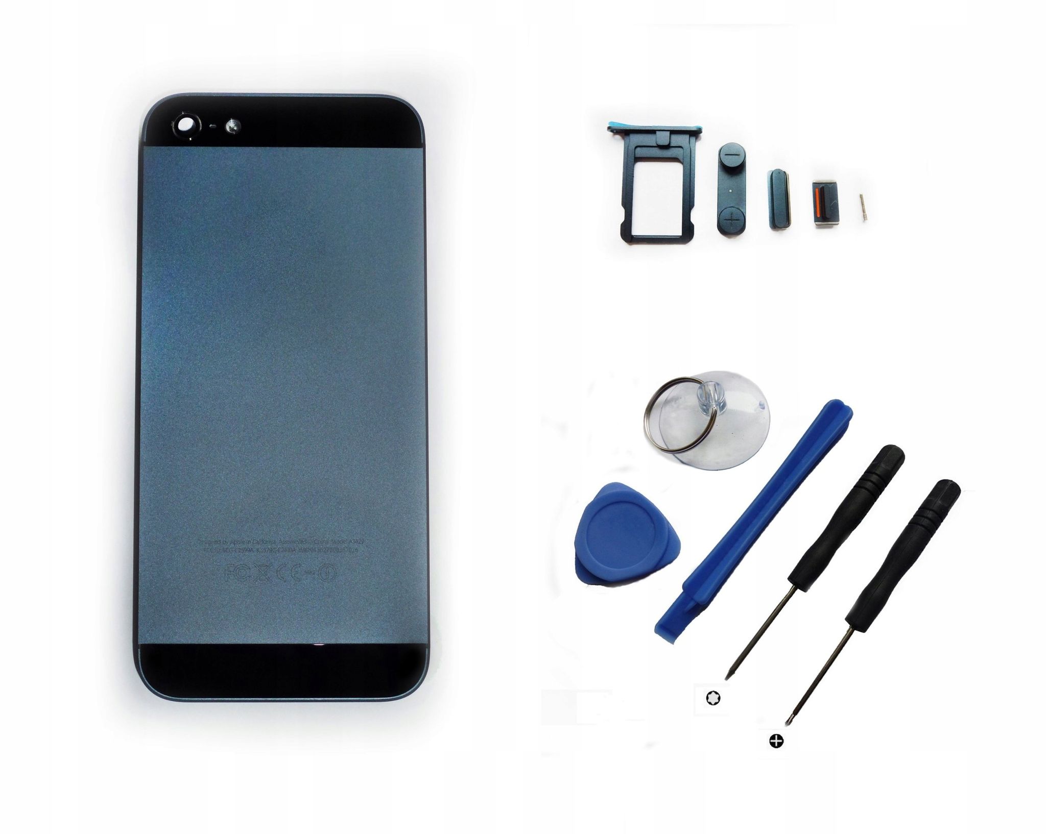 Neues Gehäuseteil (rückseite) Für Apple Iphone 5 Pocket Body Tools