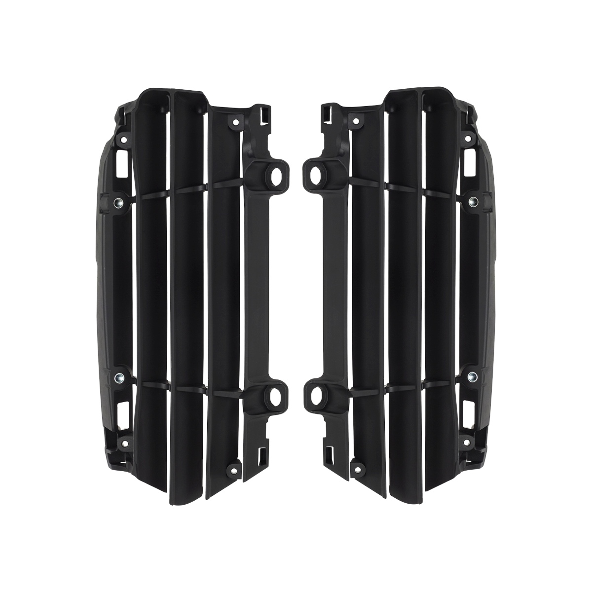 Polisport Kühlerschutzgitter Für Ktm Sx, Sxf, Xc, Exc, Xcf, Husqvarna Te, Schwarz