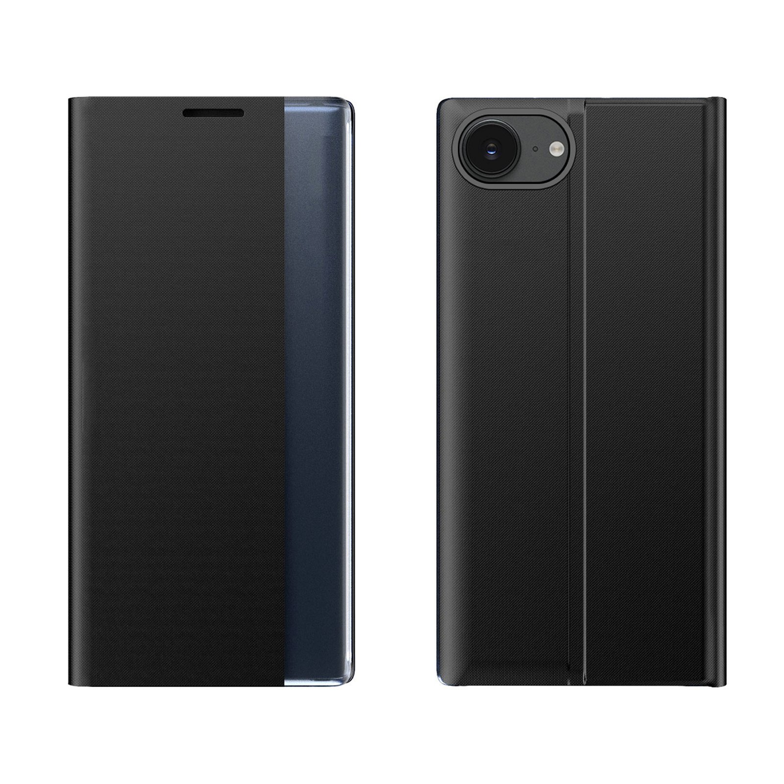 Neue Schutzhülle Mit Klappständer Für Iphone 16e – Schwarz